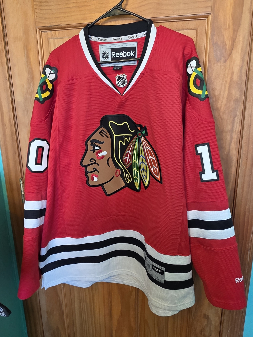 Reebok Chicago Blackhawks Patrick Sharp Home Jersey